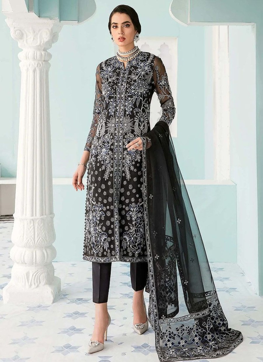 Salwar Kameez Akbar Aslam | Kalima Embroidered Pakistani Salwar Kameez