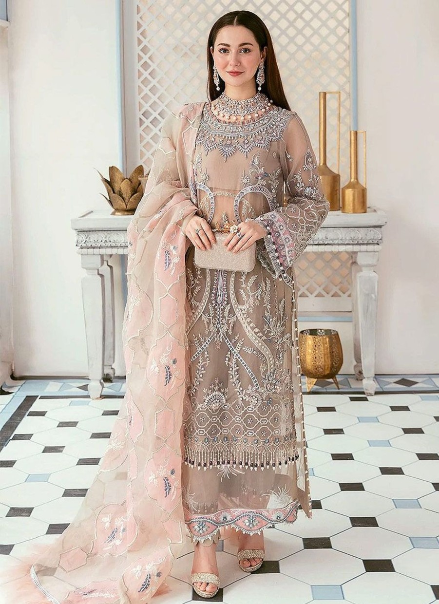 Salwar Kameez ELAF | Mona Lisa Embroidered Pakistani Salwar Kameez