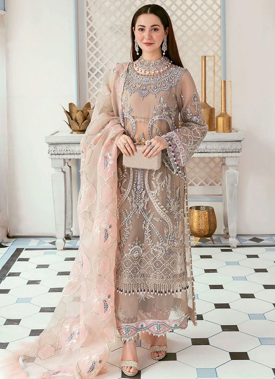 Salwar Kameez ELAF | Mona Lisa Embroidered Pakistani Salwar Kameez