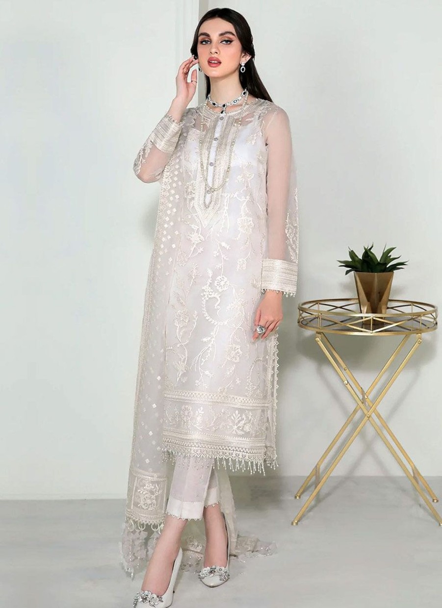 Salwar Kameez Baroque | Unstitched Collection Embroidered Pakistani Salwar Kameez