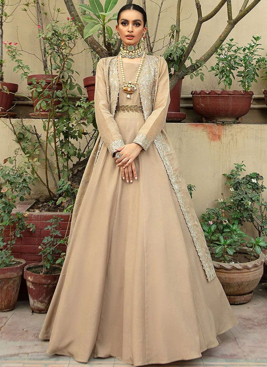 Salwar Kameez Vanaya | Aangan Embroidered Pakistani Anarkali Suit