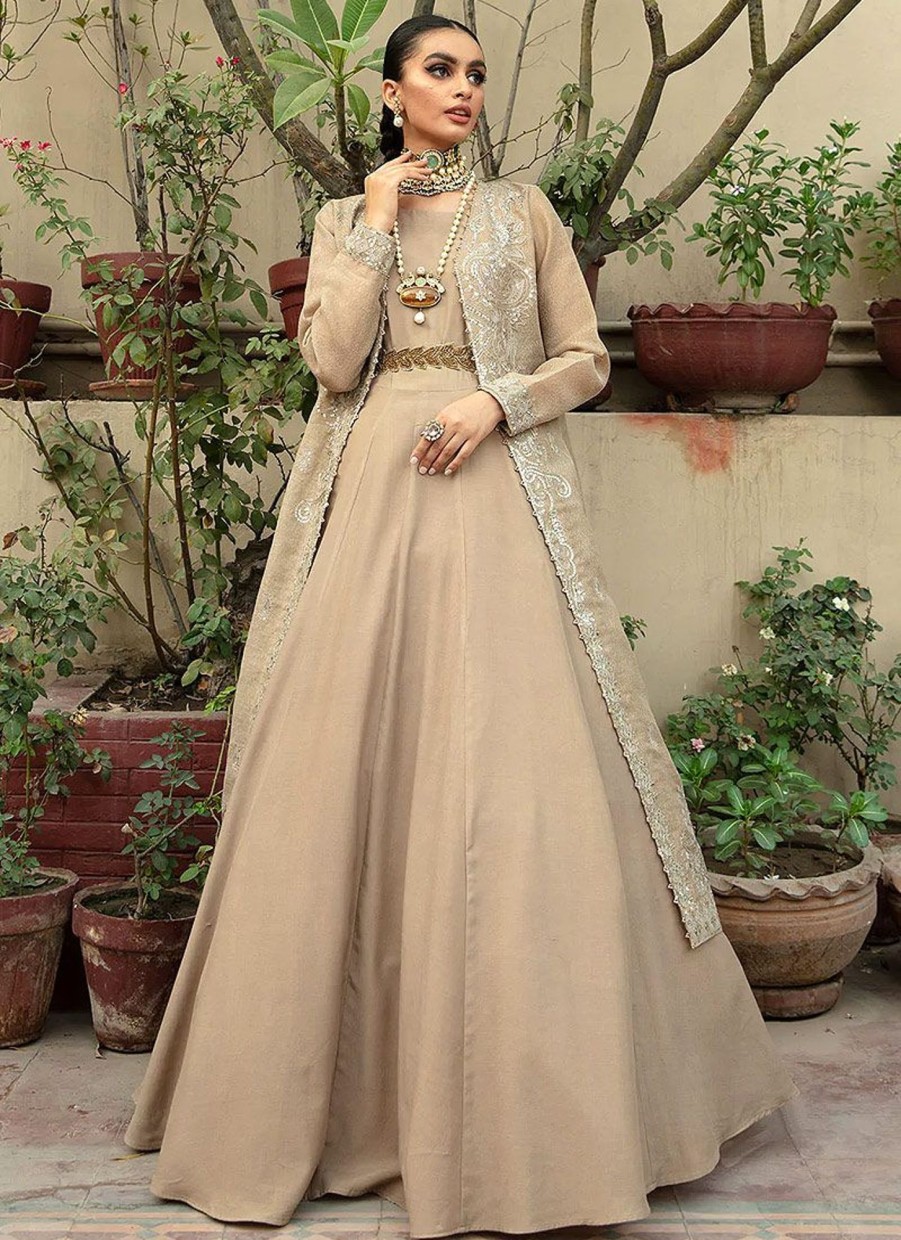 Salwar Kameez Vanaya | Aangan Embroidered Pakistani Anarkali Suit