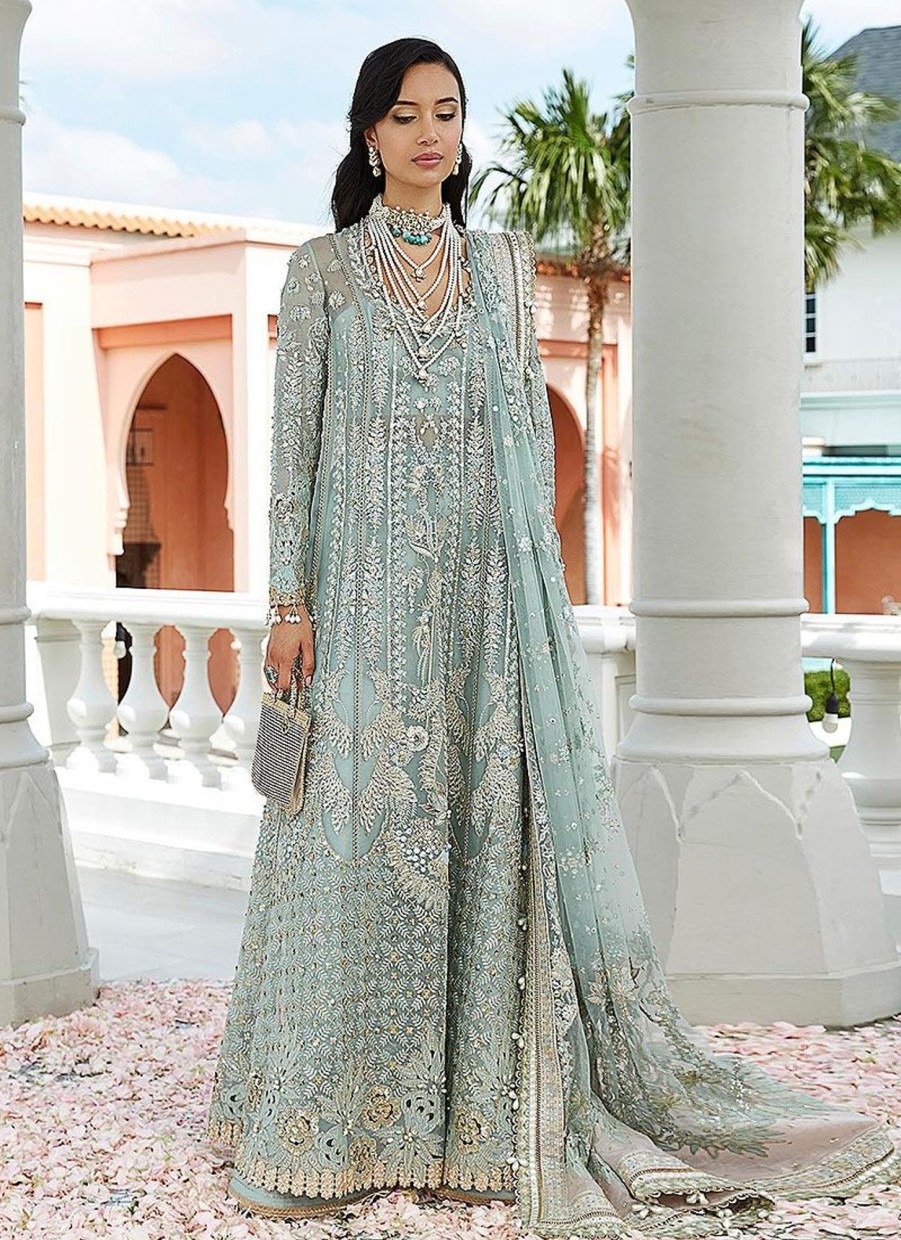 Salwar Kameez Suffuse | Noor Embroidered Pakistani Palazzo Suit