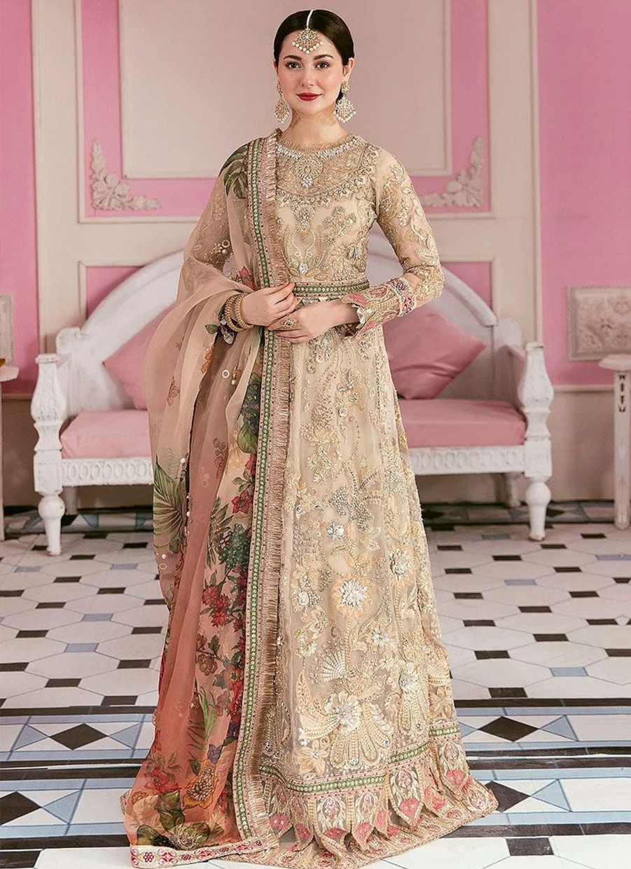 Salwar Kameez ELAF | Monarch Embroidered Pakistani Anarkali