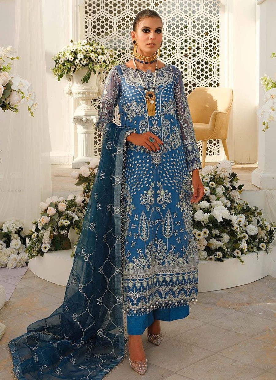 Salwar Kameez Maryum N Maria | Astra Embroidered Pakistani Palazzo Suit