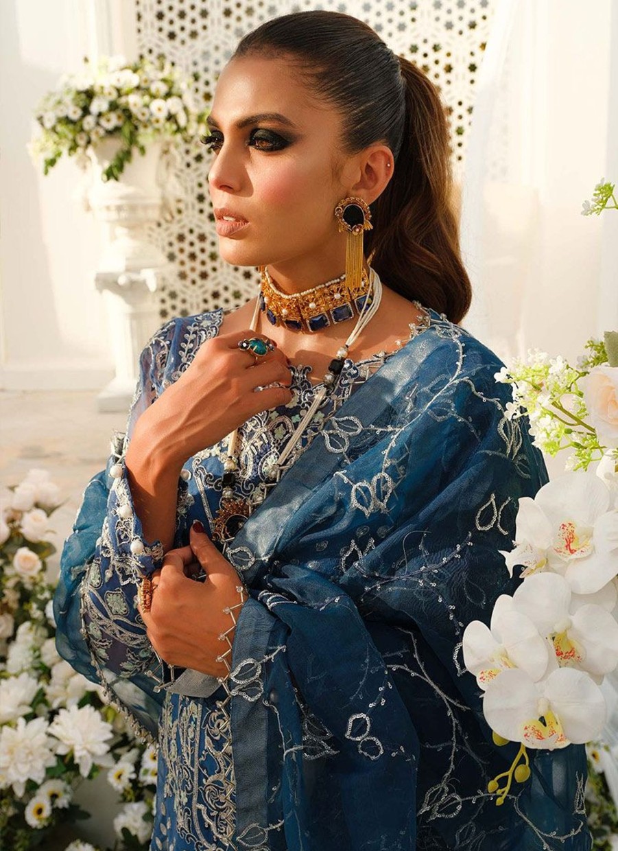 Salwar Kameez Maryum N Maria | Astra Embroidered Pakistani Palazzo Suit