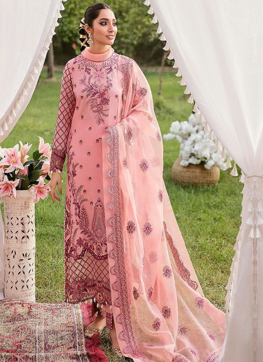 Salwar Kameez Afrozeh | Mehr Embroidered Pakistani Salwar Kameez