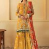 Salwar Kameez Dastoor | Narangi Embroidered Pakistani Gharara Suit