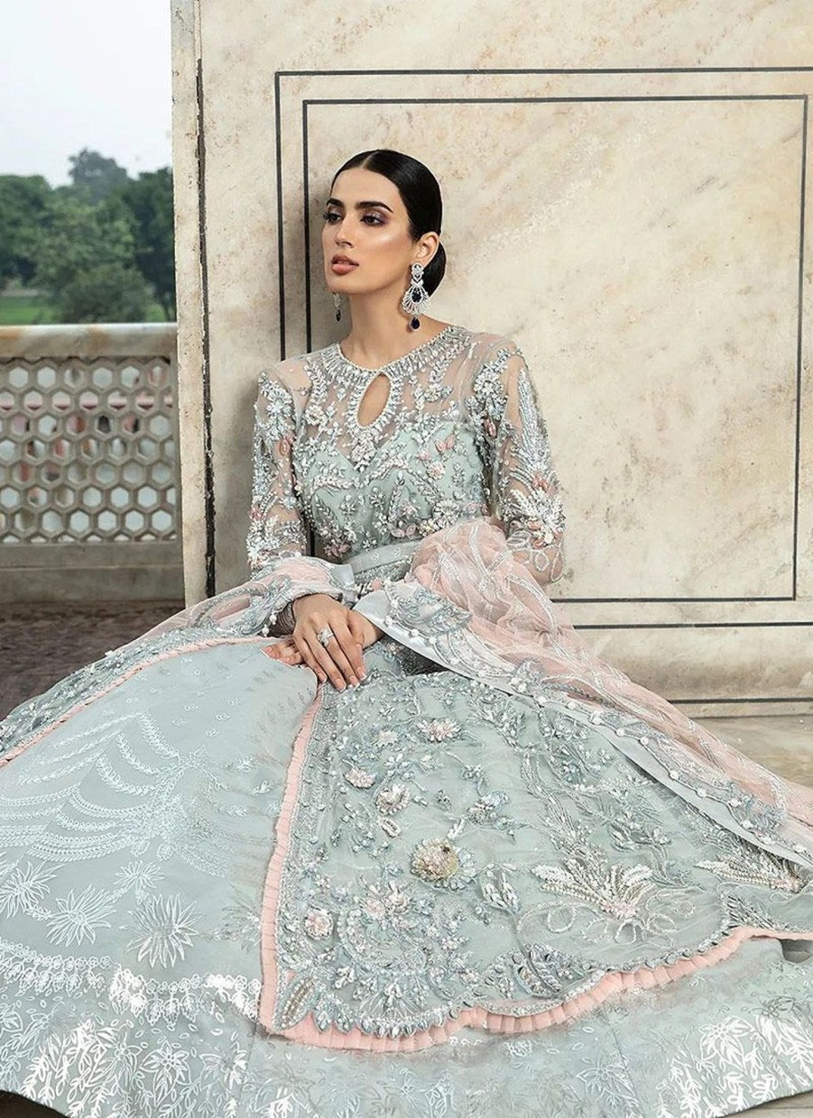 Lehengas AJR Couture | Raqs Embroidered Pakistani Lehenga