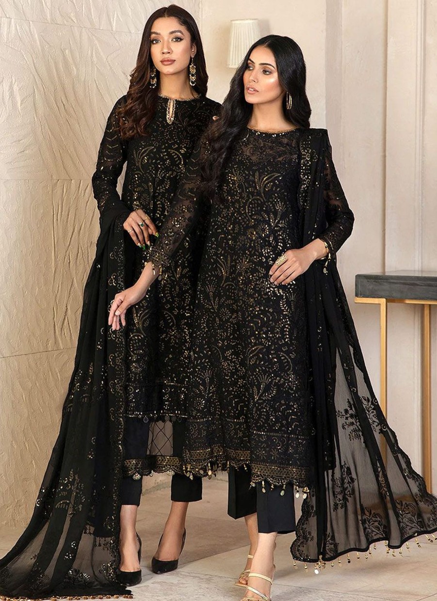 Salwar Kameez Zarif | Twilight Embroidered Pakistani Salwar Kameez