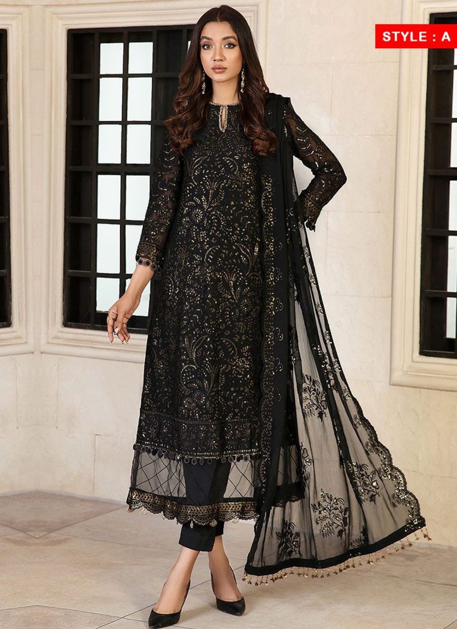 Salwar Kameez Zarif | Twilight Embroidered Pakistani Salwar Kameez