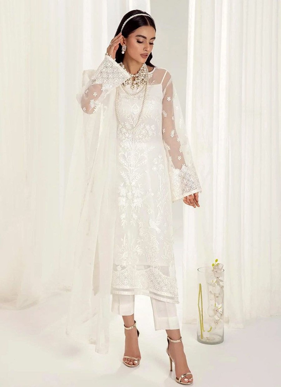 Salwar Kameez Aik | Unstitched'22 Collection Embroidered Pakistani Salwar Kameez