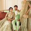 Lehengas Mushq | Julie Embroidered Pakistani Lehenga/ Saree