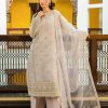 Salwar Kameez Aik | Glossier Embroidered Pakistani Palazzo Suit