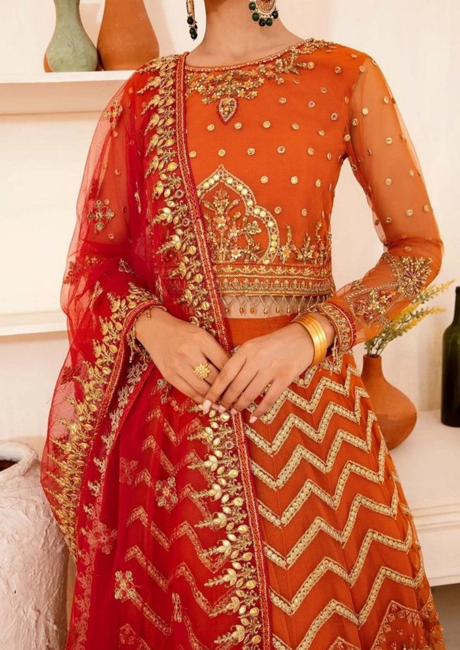 Lehengas Dastoor | Kanwal Embroidered Pakistani Lehenga