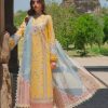 Salwar Kameez Qalamkar | Asra Embroidered Pakistani Salwar Kameez