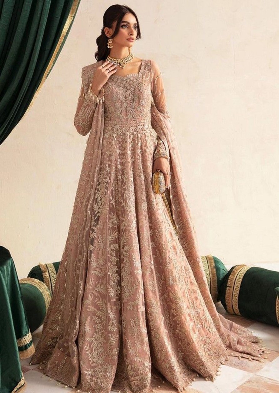 Salwar Kameez Alizeh | Chenille Embroidered Pakistani Anarkali Suit