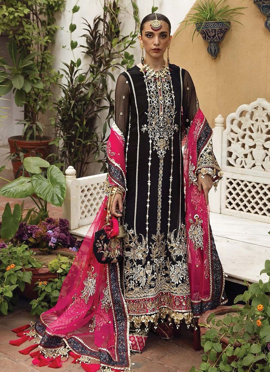 Salwar Kameez Anaya | Aylin Embroidered Pakistani Palazzo Suit