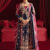 Salwar Kameez Qalamkar | Meharbano Embroidered Pakistani Palazzo Suit