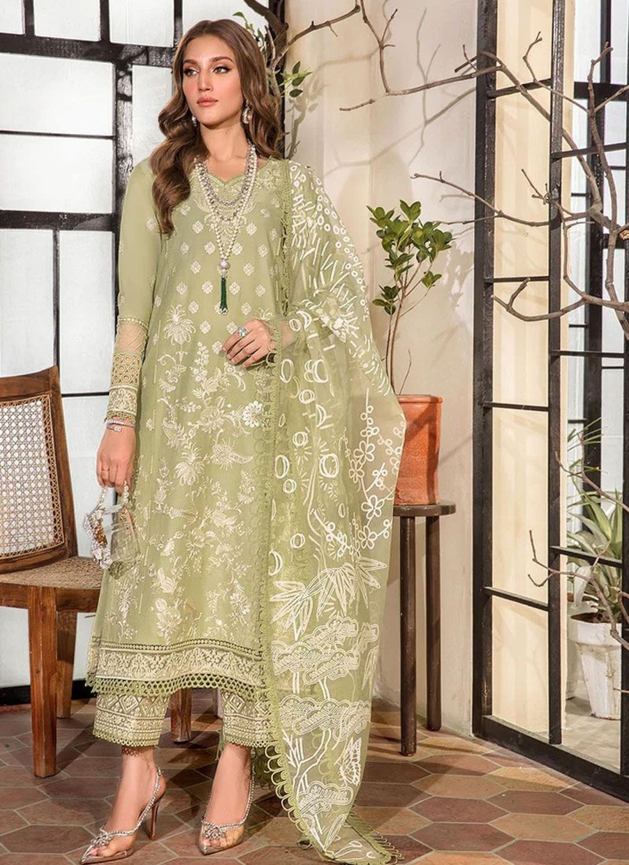 Salwar Kameez Kanwal Malik | Lila Embroidered Pakistani Salwar Kameez