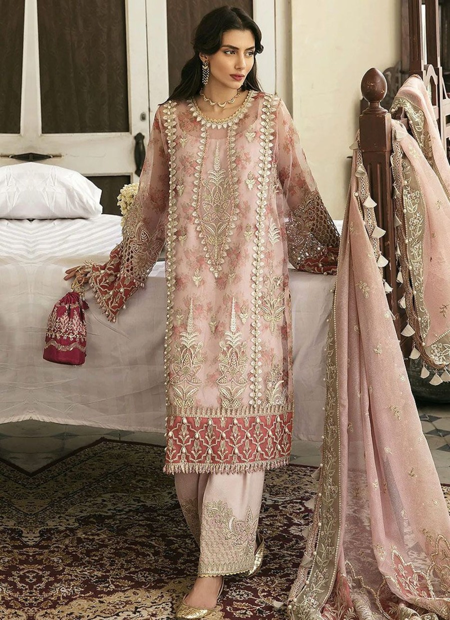 Salwar Kameez Afrozeh | Gul-Afshan Embroidered Pakistani Salwar Kameez