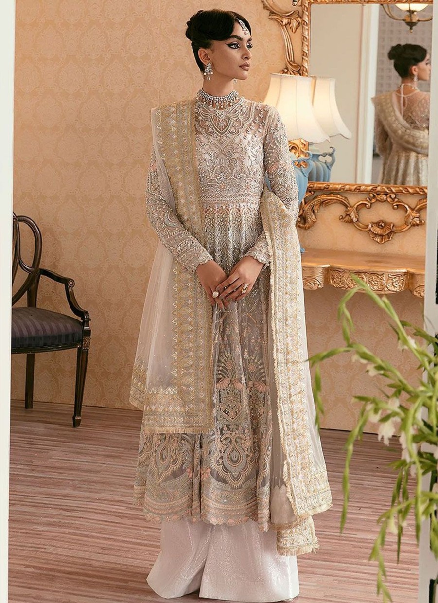 Salwar Kameez Mysie | Rupali Embroidered Pakistani Palazzo Suit