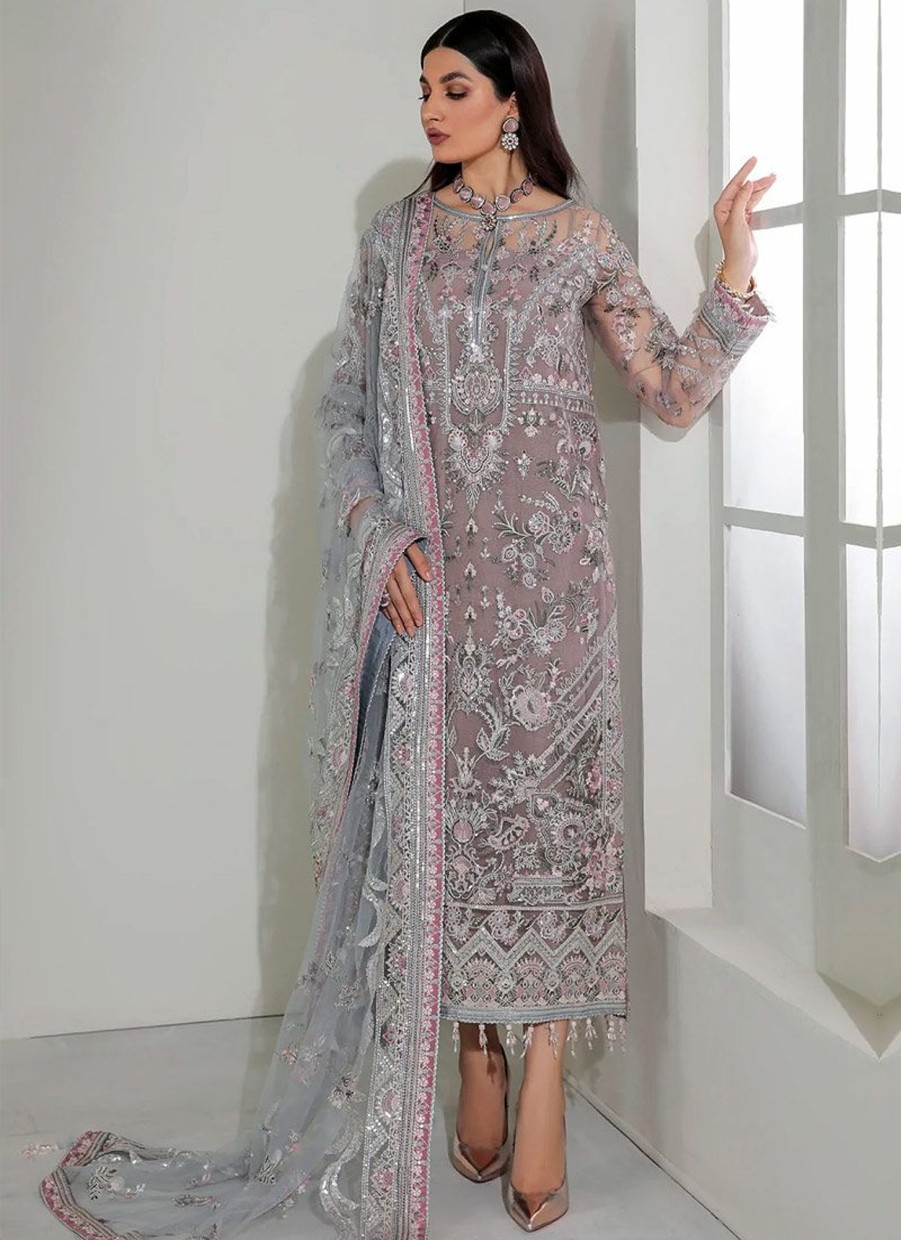 Salwar Kameez Baroque | Unstitched Collection Embroidered Pakistani Salwar Kameez