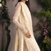 Salwar Kameez Afrozeh | Daisy Glow Embroidered Pakistani Palazzo Suit