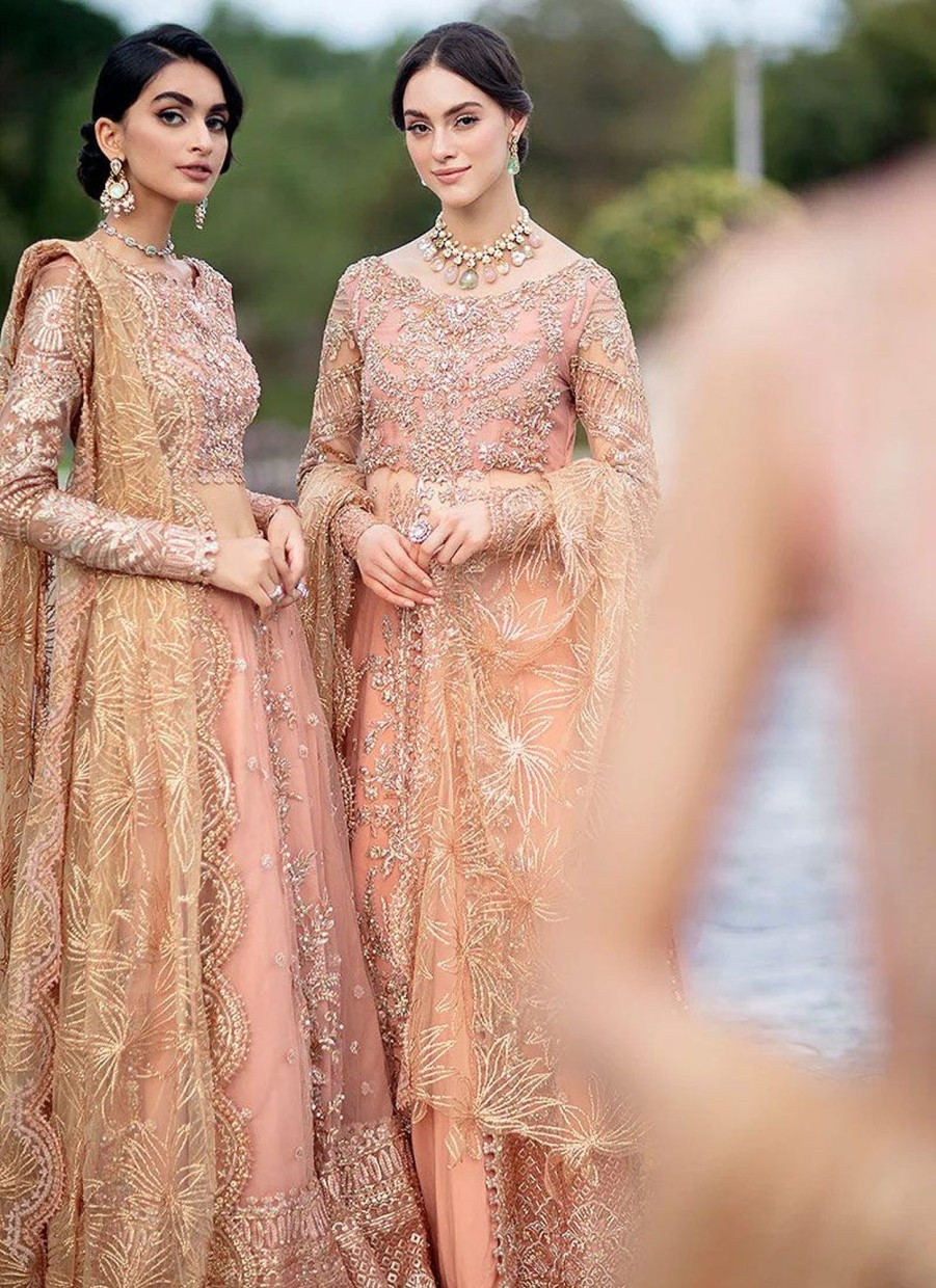 Lehengas Mushq | Nicole Embroidered Pakistani Lehenga