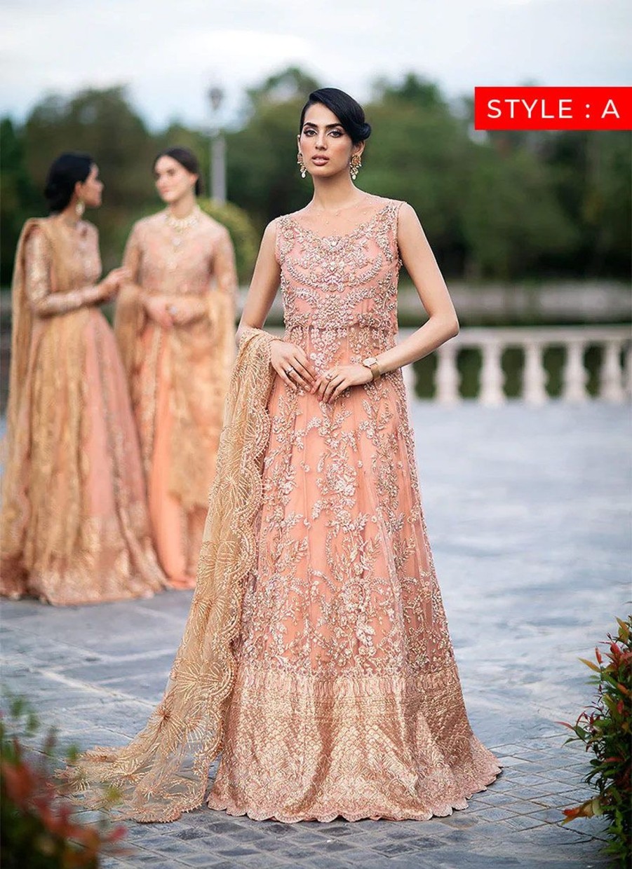 Lehengas Mushq | Nicole Embroidered Pakistani Lehenga