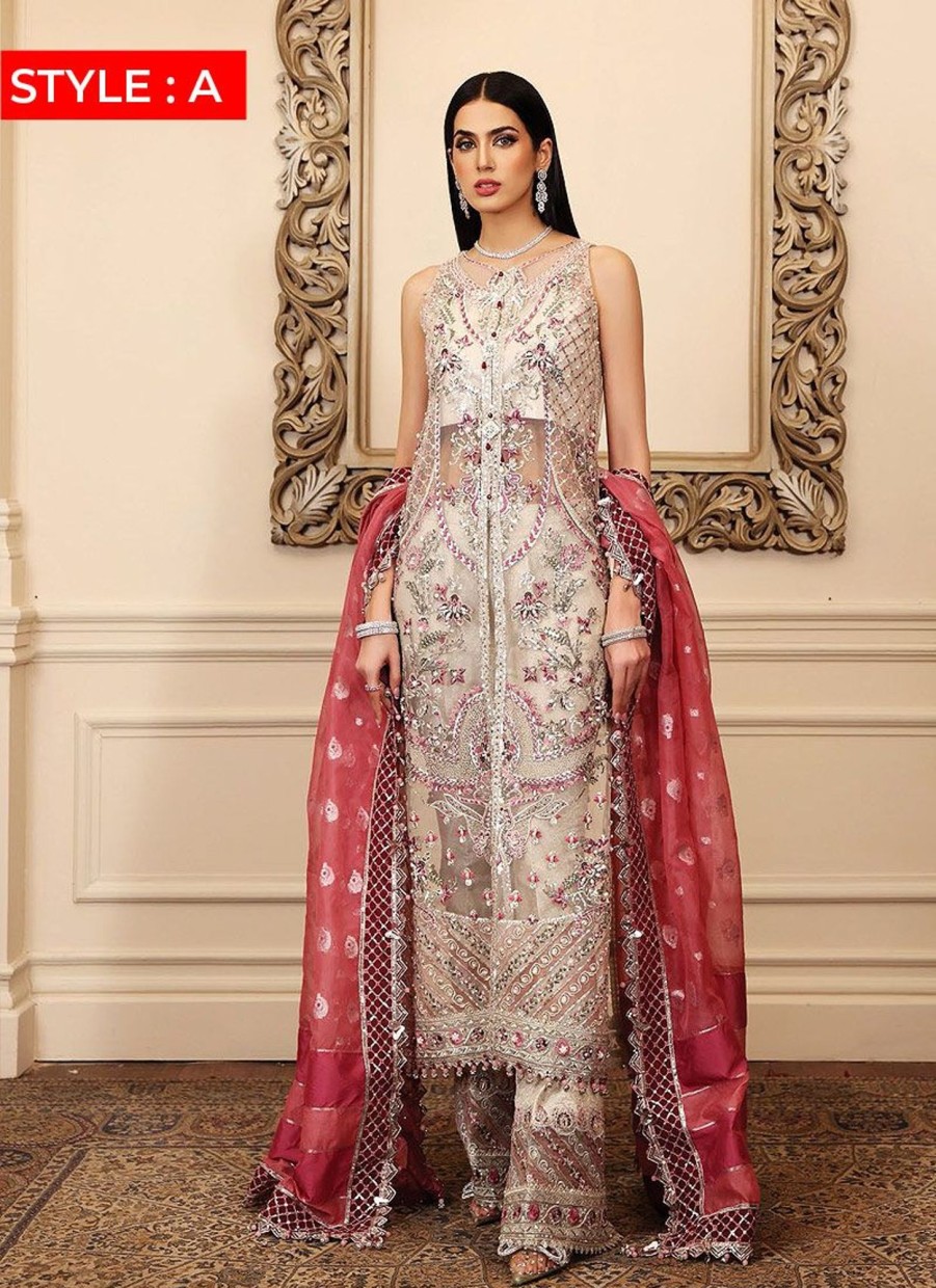 Lehengas Anaya | Pricilla Embroidered Pakistani Anarkali/ Lehenga