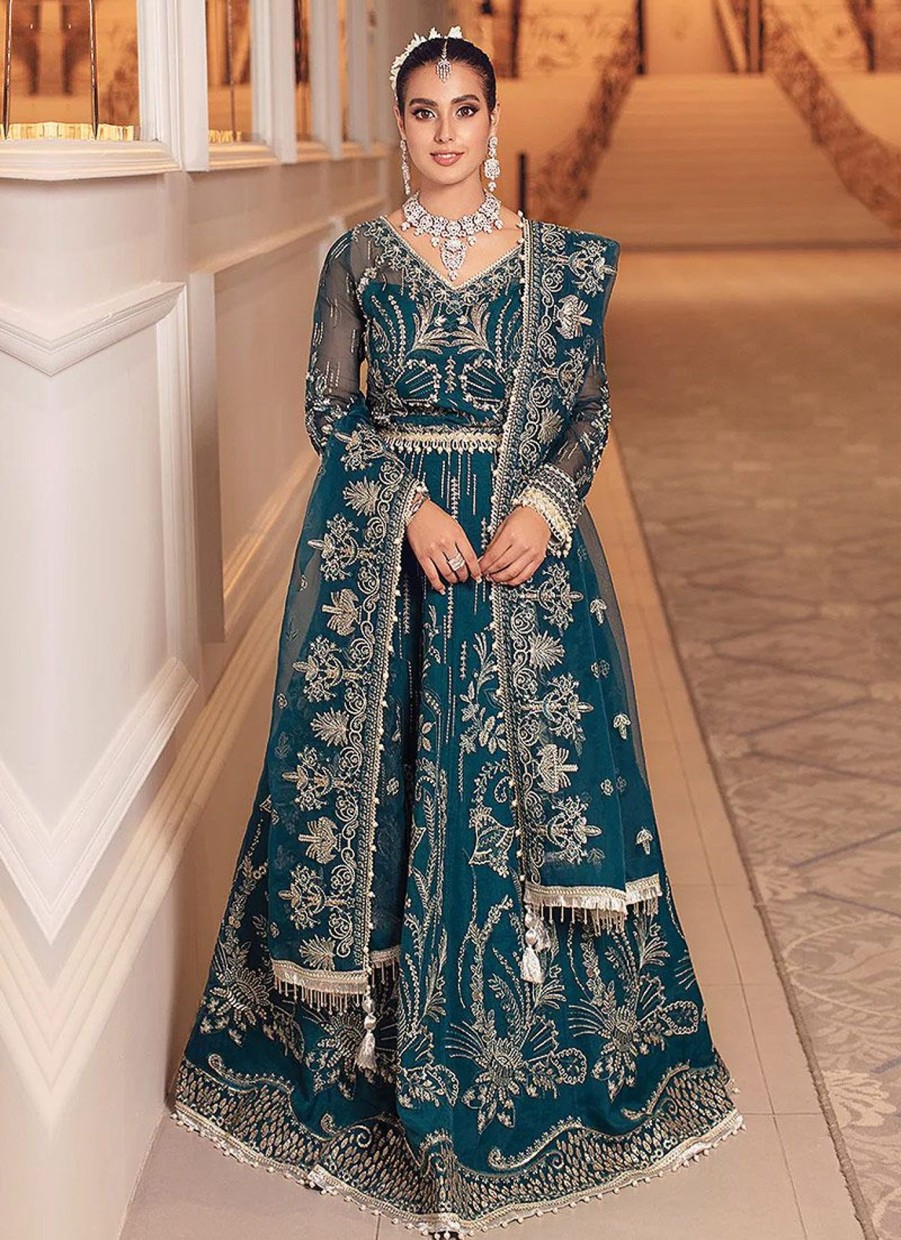 Lehengas Rang Rasiya | Parizae Embroidered Pakistani Lehenga