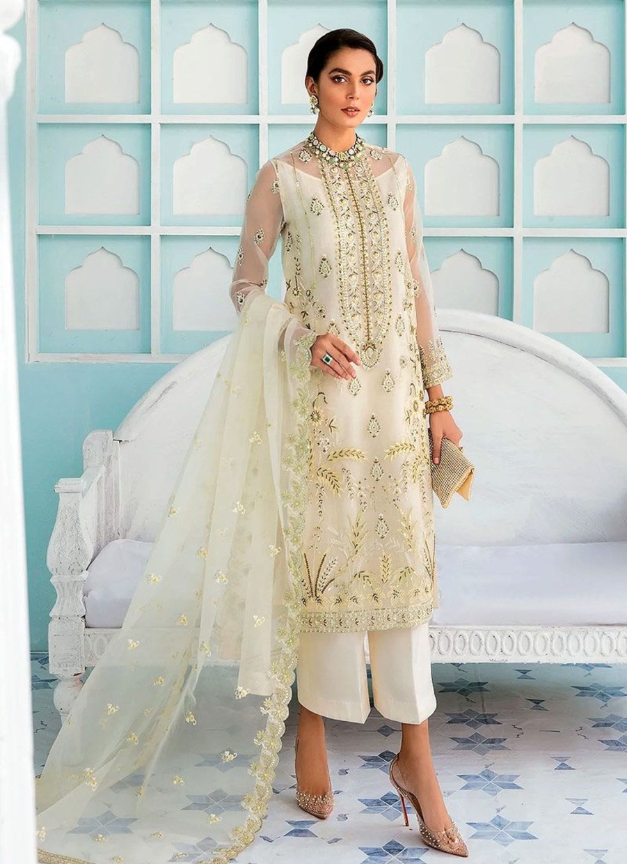 Salwar Kameez Akbar Aslam | Erica Embroidered Pakistani Salwar Kameez