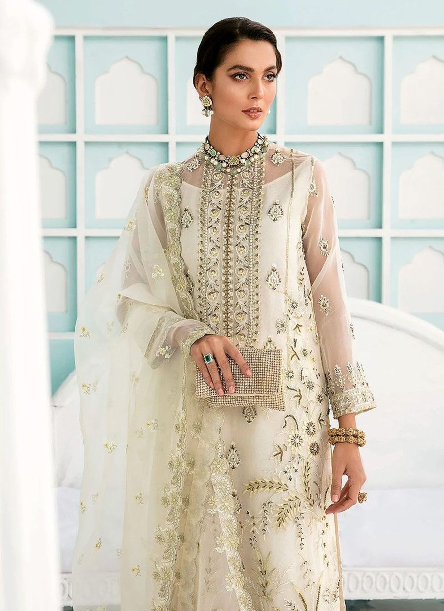 Salwar Kameez Akbar Aslam | Erica Embroidered Pakistani Salwar Kameez