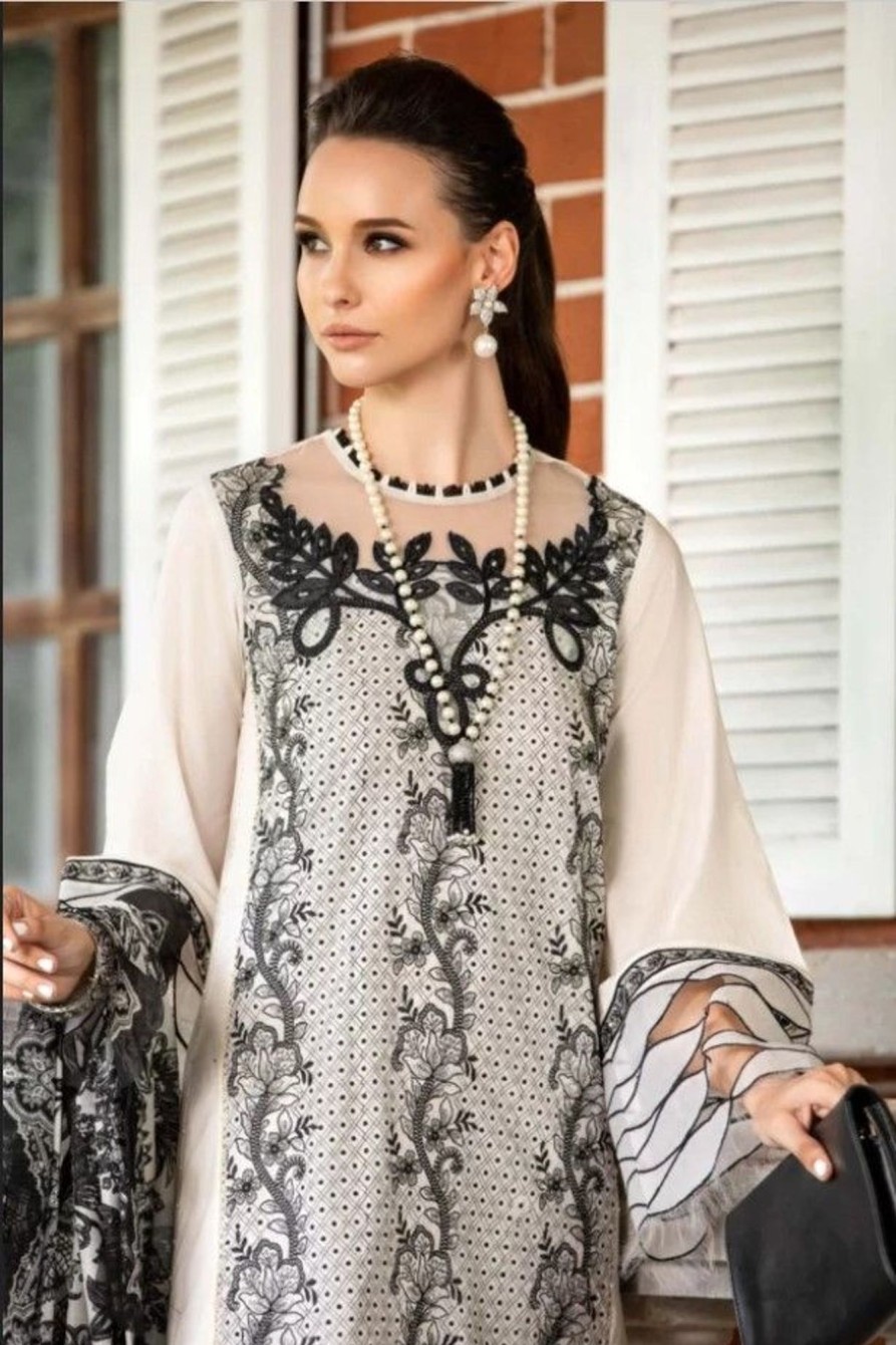 Salwar Kameez Maria.B | M Prints Lawn Embroidered Pakistani Salwar Kameez