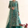 Salwar Kameez Alizeh | Peridot Embroidered Pakistani Palazzo Suit