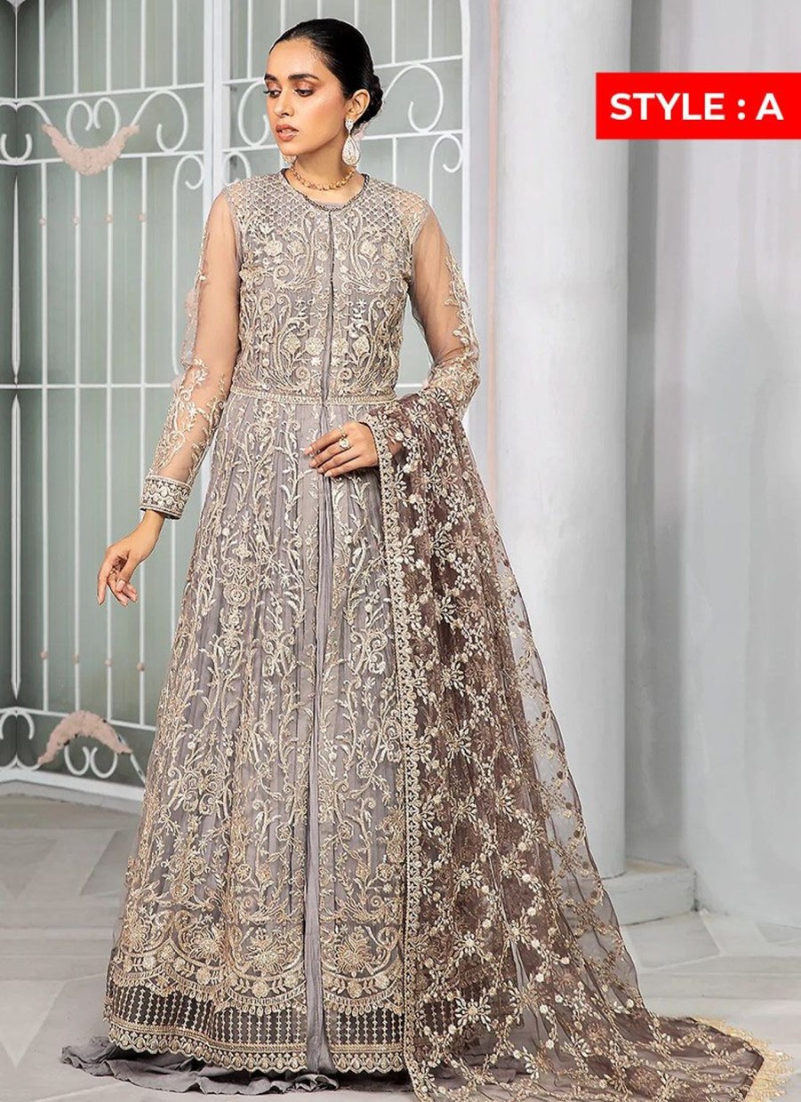 Lehengas Zarif | Meriah Embroidered Pakistani Anarkali/ Lehenga