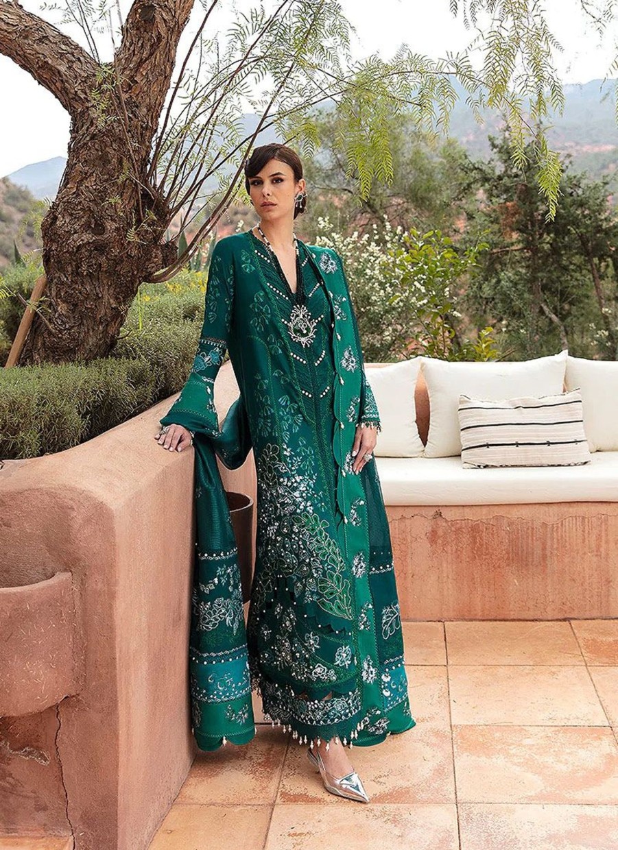 Salwar Kameez Republic | Oran Embroidered Pakistani Salwar Kameez