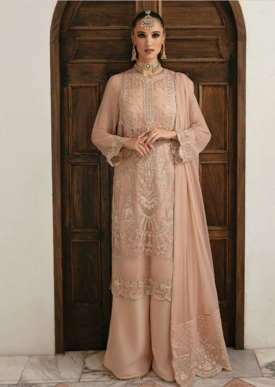 Salwar Kameez Alizeh | Amour Embroidered Pakistani Palazzo Suit