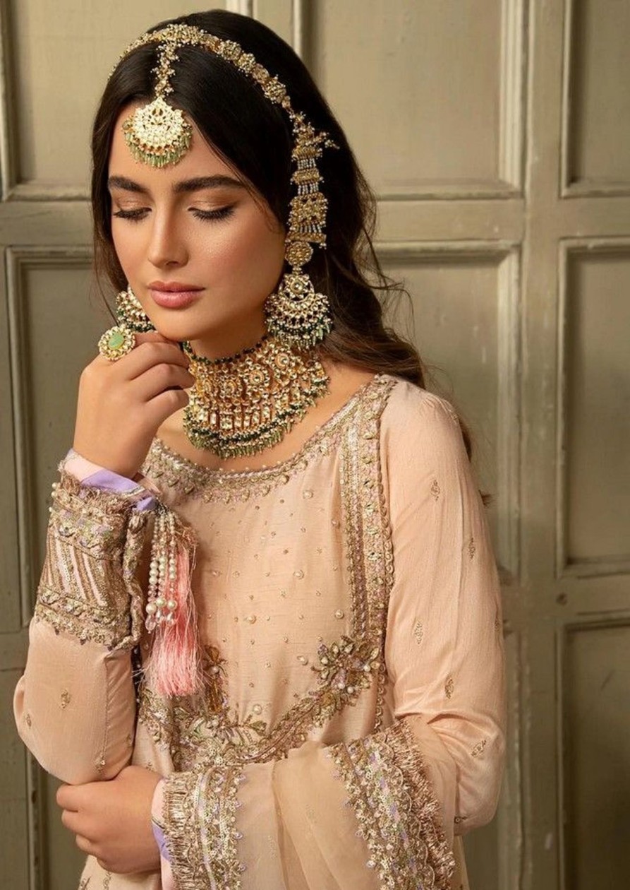 Salwar Kameez Sobia Nazir | Nuur Festive Embroidered Pakistani Gharara Suit