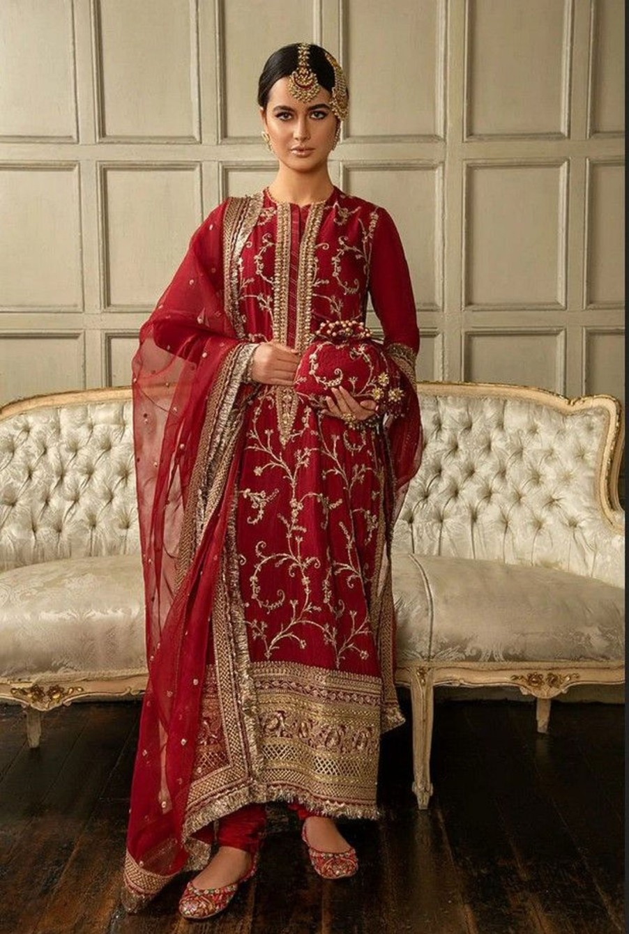 Salwar Kameez Sobia Nazir | Nuur Festive Embroidered Pakistani Salwar Kameez