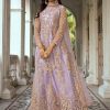 Salwar Kameez Sabah Khwaab | Lavender And Gold Embroidered Anarkali