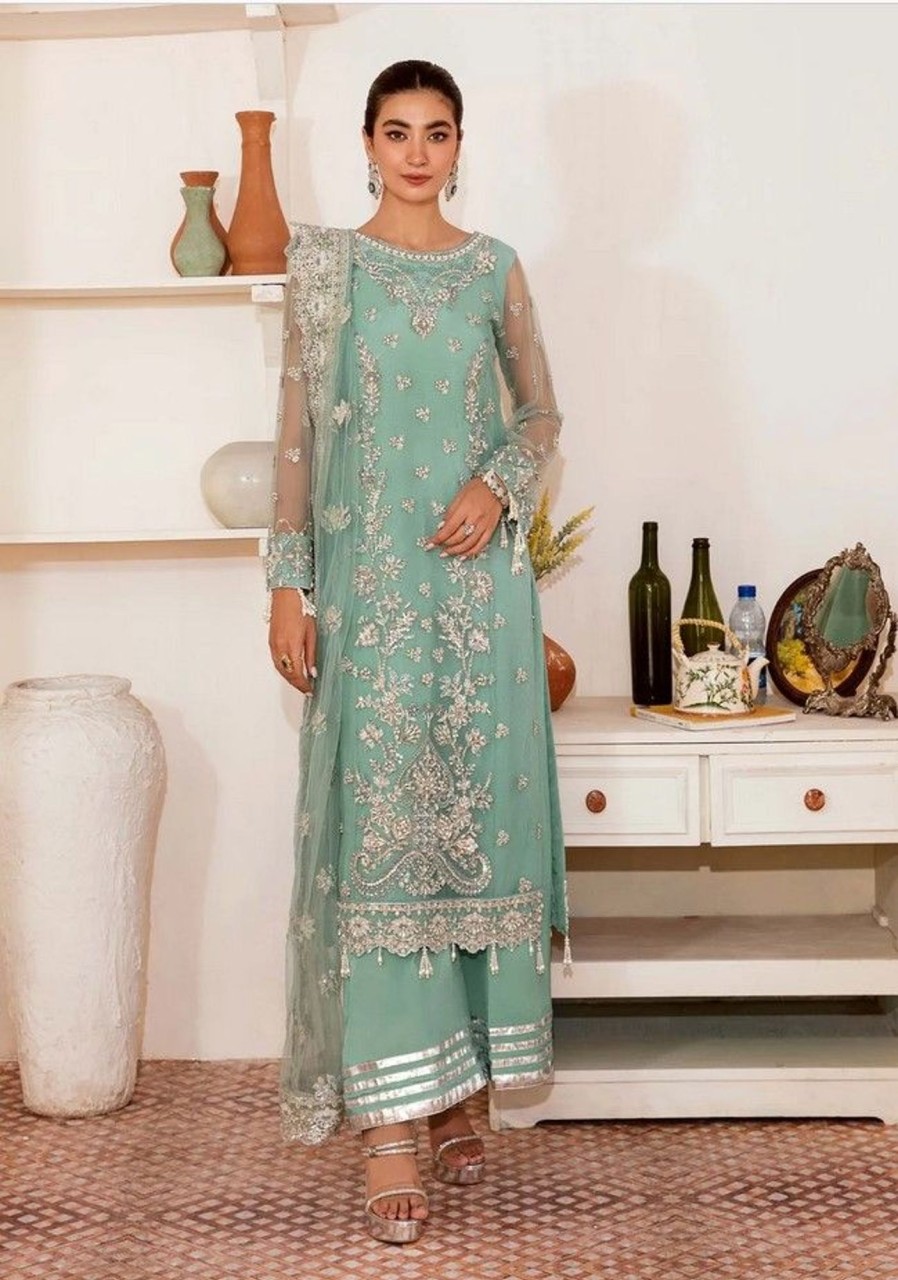 Salwar Kameez Dastoor | Meraki Embroidered Pakistani Salwar Kameez