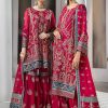 Salwar Kameez Alizeh | Darkash Embroidered Pakistani Gharara Suit/ Sharara Suit