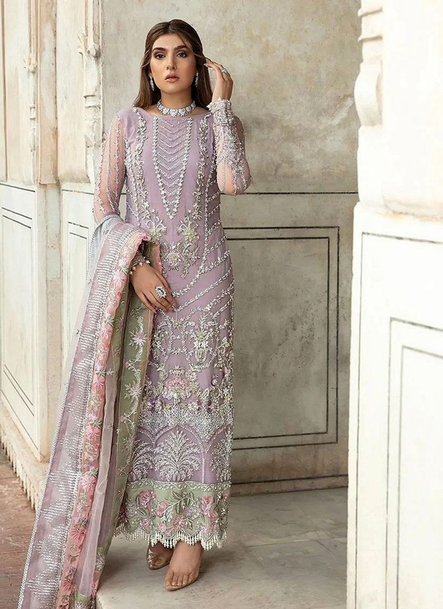 Salwar Kameez AJR Couture | Zufishan Embroidered Pakistani Salwar Kameez