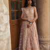 Salwar Kameez Afrozeh | Madhur Embroidered Pakistani Gown