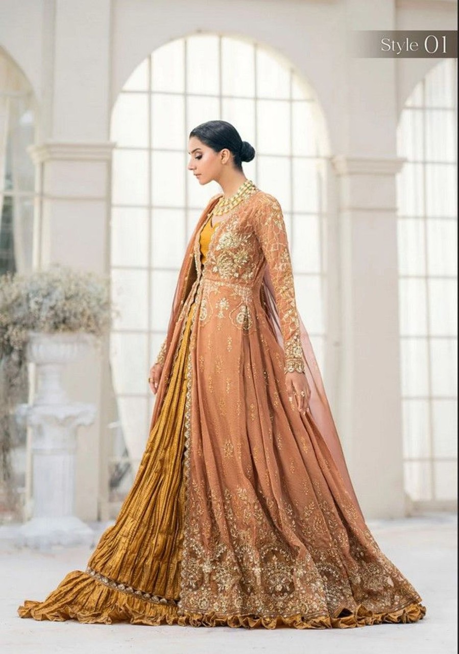 Lehengas Aik | Wedding Festive Embroidered Pakistani Lehenga/ Palazzo Suit