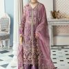 Salwar Kameez ELAF | Mauvelous Embroidered Pakistani Palazzo Suit