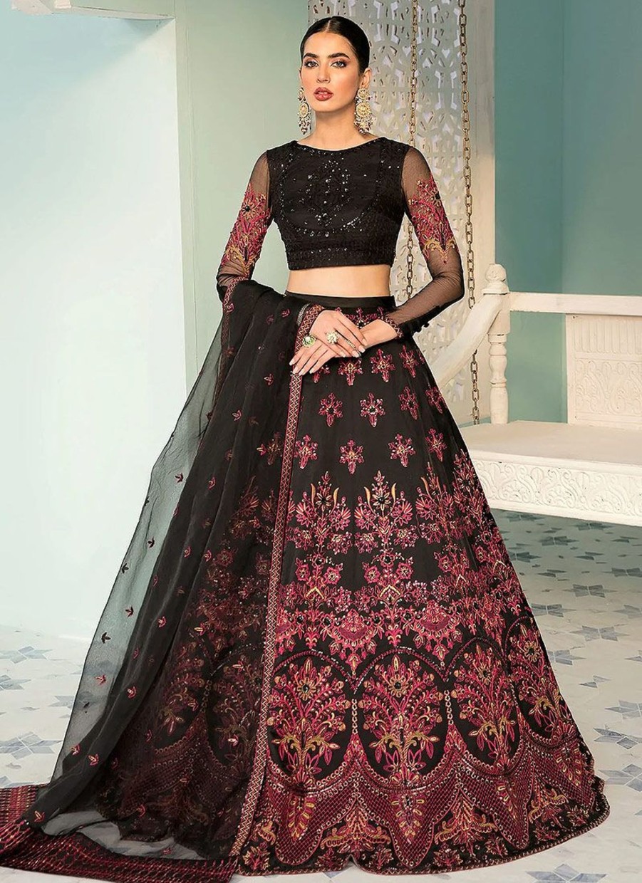 Lehengas Akbar Aslam | Calay Embroidered Pakistani Lehenga