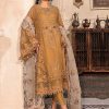 Salwar Kameez Maria.B | Mustard Embroidered Pakistani Salwar Kameez